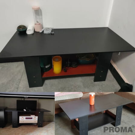 โต๊ะกลาง PROMA-CTB-62-04 100 ซม. สีดำ_1